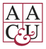 Logo of the Association of American Colleges and Universities (AACU).